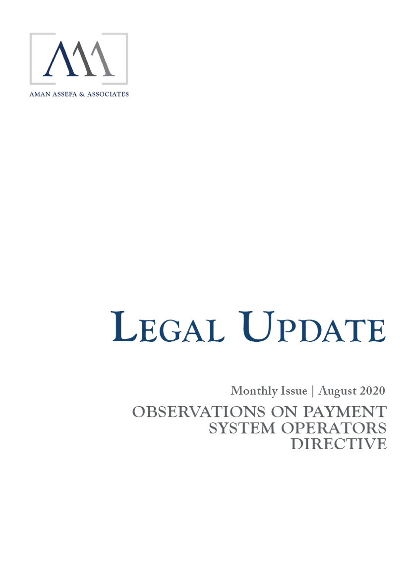 Observations On Payment System Operators Directive
