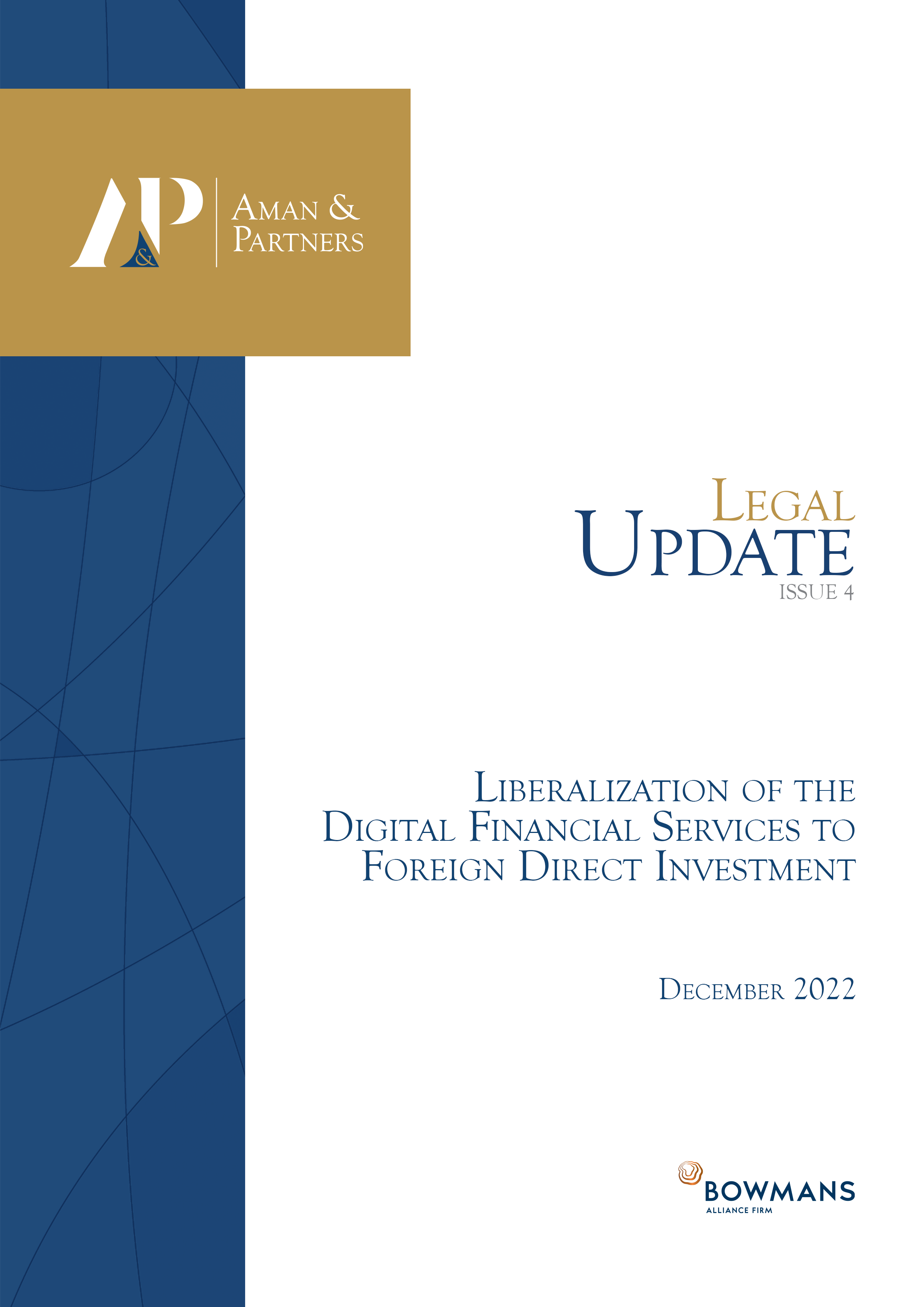 Liberalization of the Digital Financial Services to Foreign Direct Investment